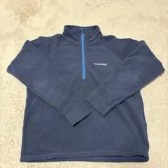 mont-bell フリースジャケット キッズ140 ネイビー