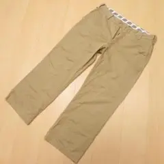 -586★ Dickies D-1873 ストレート ワークパンツ ベージュ