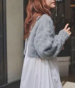 バックデザインショートニットのサムネイル