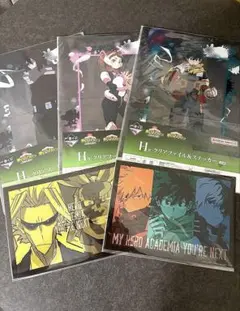 僕のヒーローアカデミア クリアファイルとキャンバス風ボートセット