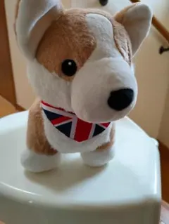 【新品】イギリス　コーギー　ぬいぐるみ