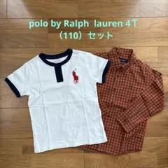 POLO RALPH LAUREN 4T （110）Tシャツ　長袖セット