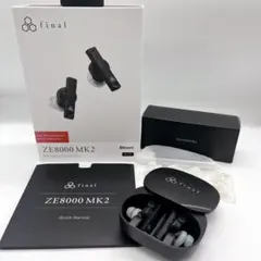 final ZE8000 MK2 ブラック 完全ワイヤレスイヤホン - メルカリ