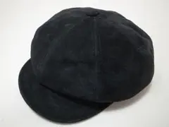 USA製ニューヨークハット新品Suede Spitfireスウェード黒L少々訳有のサムネイル