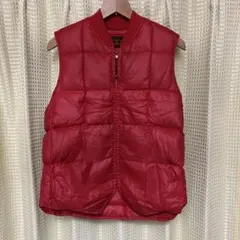 Eddie Bauer 赤 ダウンベスト