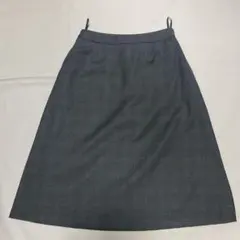 スーツセレクト スカート グレー チェック オフィス きれいめ【未使用】