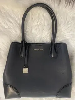 MICHAEL KORS ネイビー ハンドバッグ
