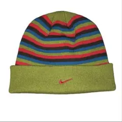 Nike ストライプ ニット帽