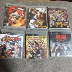 PS3 格闘ゲーム セット 6本