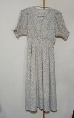 Ray Cassin 花柄ロングワンピース 半袖