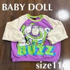 BABY DOLL バズ・ライトイヤー トレーナー スウェット 裏毛110
