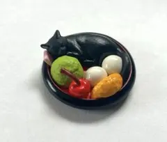 フェリシモ 猫部 スイーツにゃんこクッションフィギュア あんみつ