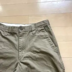 美品！UNIQLO U ワイドフィットチノ ベージュ 76cm ユニクロ ユー