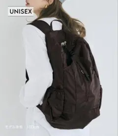 【h☺︎様 専用】coca ポケッタブル縦ファスナー バックパックリュック