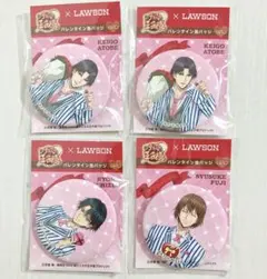 【非売品】 テニスの王子様2016ローソンコラボバレンタイン缶バッジ ４点セット