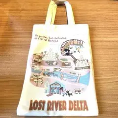 ディズニー　トートバッグ　ロストリバーデルタ