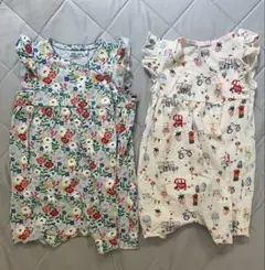 next baby ロンパース　2着セットのサムネイル
