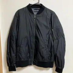 専用　美品 ユニクロ UNIQLO MA-1 ジャケット 黒 メンズ L