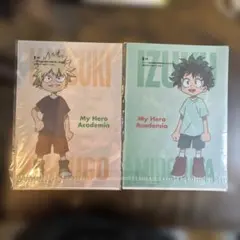 僕のヒーローアカデミア 一番くじ 爆豪勝己 緑谷出久 クリアファイル