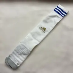 adidas サッカーソックス ホワイト×ブルーのサムネイル