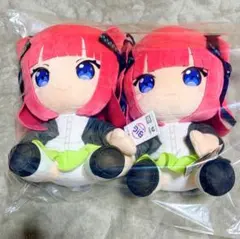 タイトー　非売品　映画　五等分の花嫁　BIG ぬいぐるみ　中野ニ乃　可愛い　レア