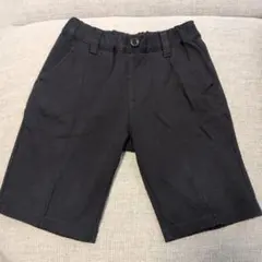 COMME CA ISM 黒 フォーマルショートパンツ 110A