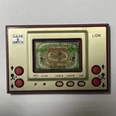 ゲームウォッチ　ライオン　レアゲーム　レトロ　任天堂　当時物　昭和 ゲームウォッチ ライオン レアゲーム レトロ 任天堂 当時物 昭和
