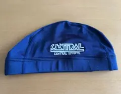 セントラルスポーツ 水泳帽 ネイビーLサイズ