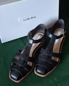 SLOBE IENA★スローブイエナ★グルカサンダル★ブラック23.5cmのサムネイル