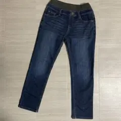 裏起毛 デニムパンツ