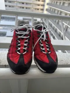 NIKE スニーカー レッド ブラック ローカット