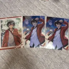 カラフルピーチ ゆあんくん　クリアポスター 3枚セット