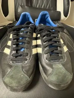 Adidas Gazelle ブラック/ブルー/クリーム　26.5cm