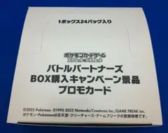 新品　未開封　キャンペーン　プロモ　ナンジャモのカイデン　1BOX⇒24パック入