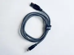 【美品】Anker USB-C & USB-A 0.9m グレー