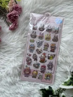 新品　ラブブ　ガブブ　BONBONDROP 3D キャラクターシールセット