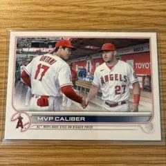 大谷翔平&トラウト topps now MVP award special 大谷翔平 #OS-6 2024年 ナショナル・リーグMVPを受賞した記念