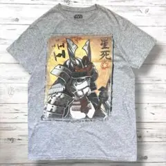 STAR WARS Tシャツ デカロゴ サムライ M 0196