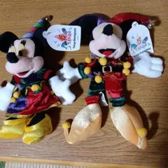 東京ディズニーランド 15周年 ミッキー・ミニー ぬいぐるみ - メルカリ