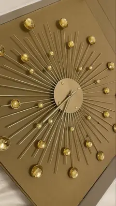 フランフランの掛時計　ビジュー ウォールクロック