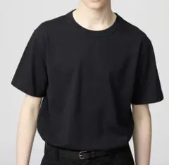 ユニクロ　クルーネックTシャツ　ブラック　Lサイズ　2枚セット