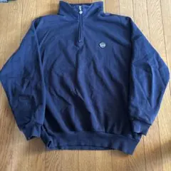 keboz ハーフジップ ネイビー Lサイズ