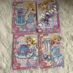 アイカツ！ アイスブルーフリルコーデ 4枚セット