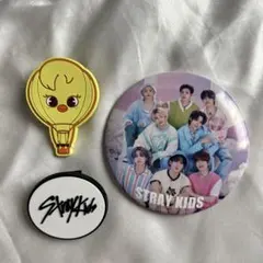 匿名配送✨️stray kids クリップ ピリちゃん➕アプグレ特典 缶バッジ
