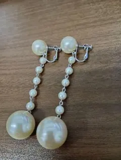 パール風イヤリング