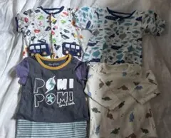 男の子　ロンパース　４枚セット