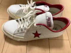 【希少・90s】日本製 CONVERSEコンバース ワンスター 白/赤