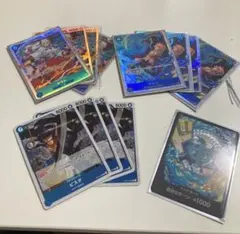 マルコ　構築済みデッキ　パーツ付き ワンピースカードゲーム 赤青マルコデッキ 構築済み 調整・強化