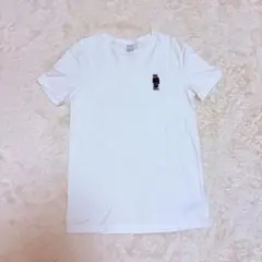 ポロラルフローレン ポロベア刺繍T シャツホワイト白 人気