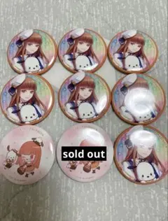 2025年最新】カラフルピーチ えと サンリオ 缶バッジの人気アイテム